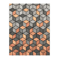 Concrete and Copper Cubes (Print Only)