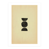 Abstract mid-century modern shapes (Print Only) thumbnail