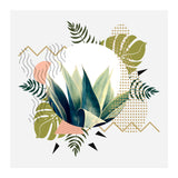 Abstract geometrical and botanical shapes (Print Only) thumbnail
