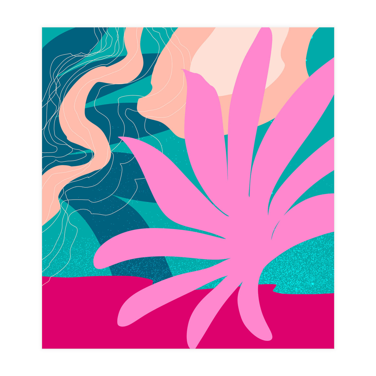 tropical impression (Print Only)