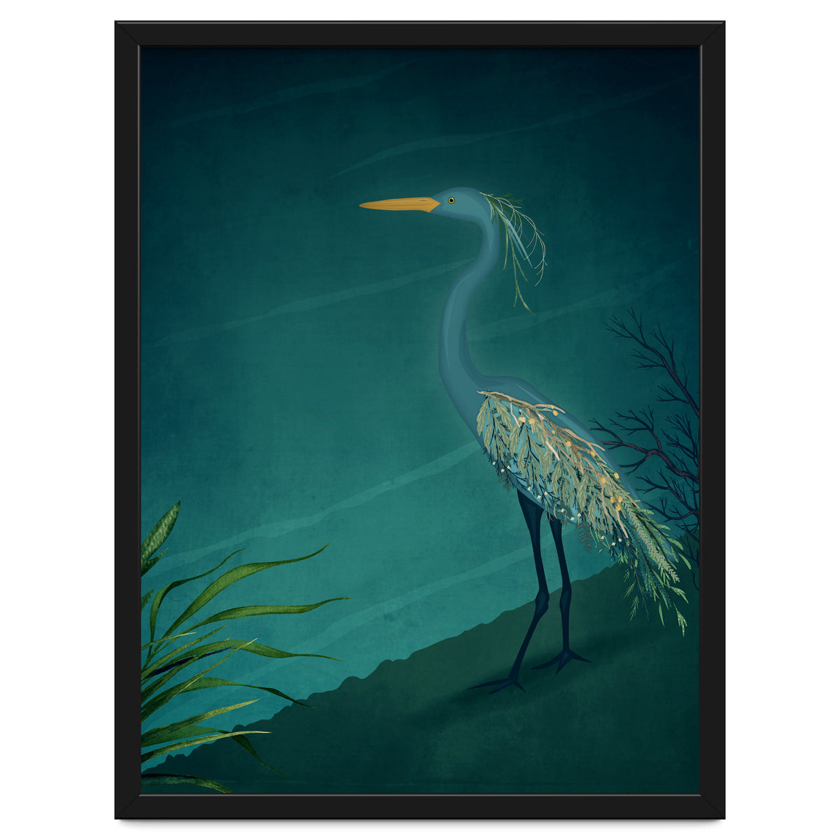 Camouflage:  The Crane