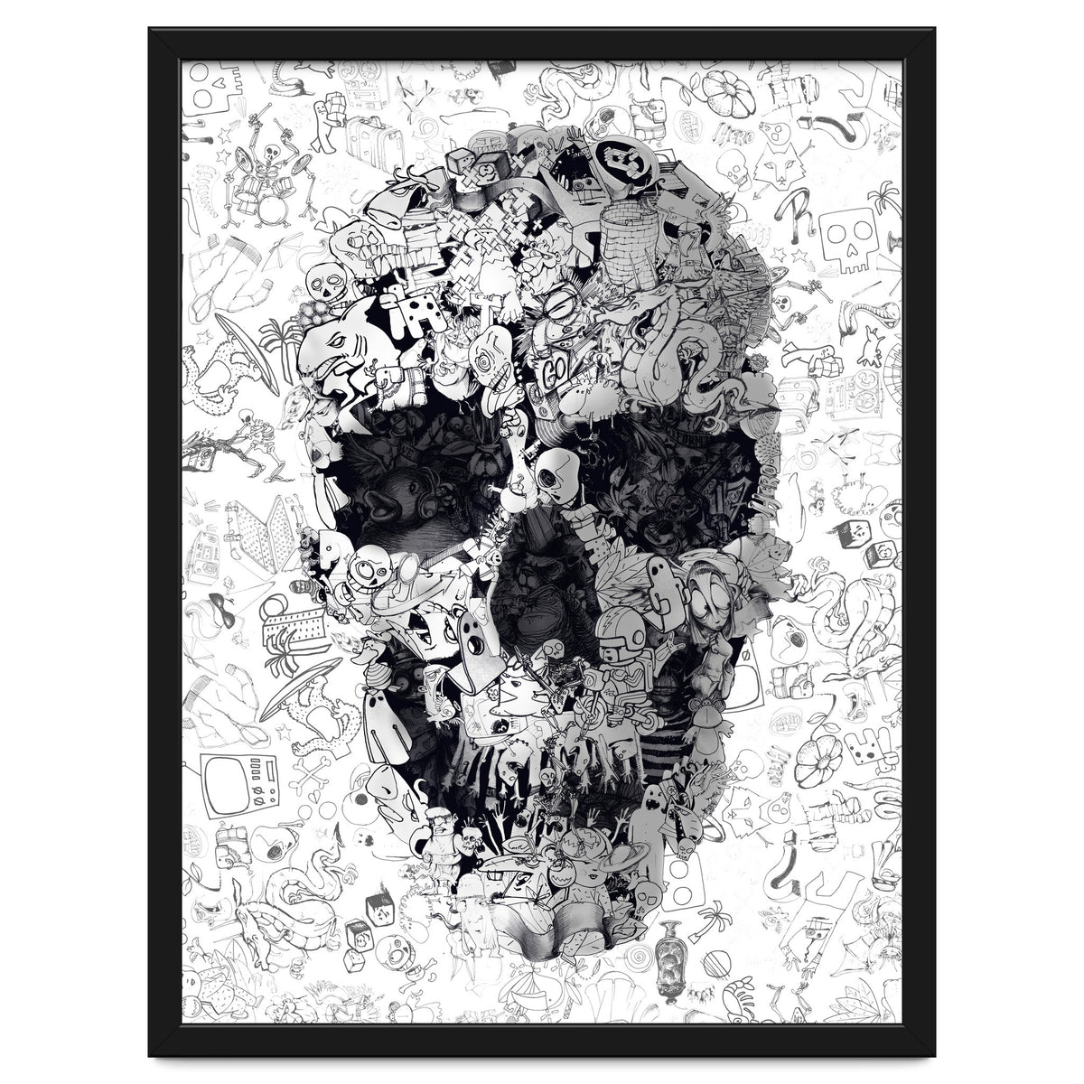 Doodle Skull