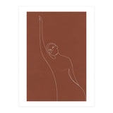 Line Art Woman Body (Print Only) thumbnail