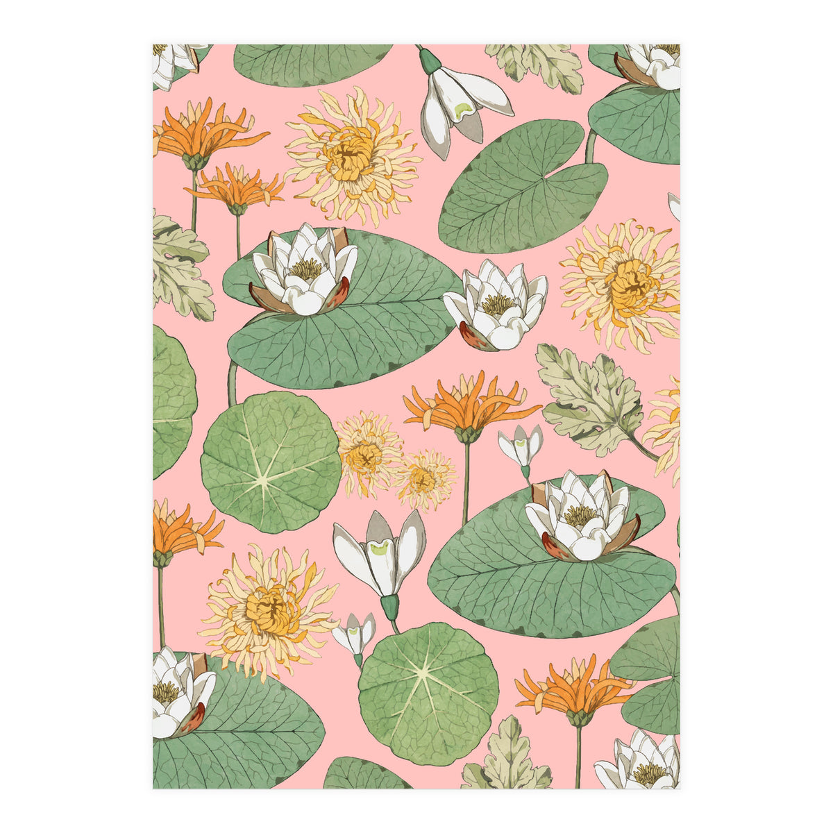 Vintage Royal Gardens (Print Only)