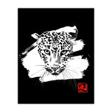 Leopard in white (Print Only) thumbnail