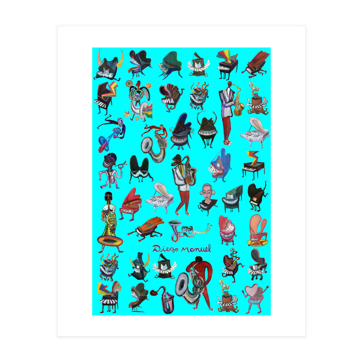 Piano And Jazz 2 (Print Only)