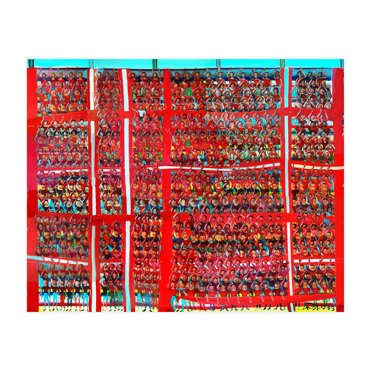 Gran Hinchada Roja 3 (Print Only)