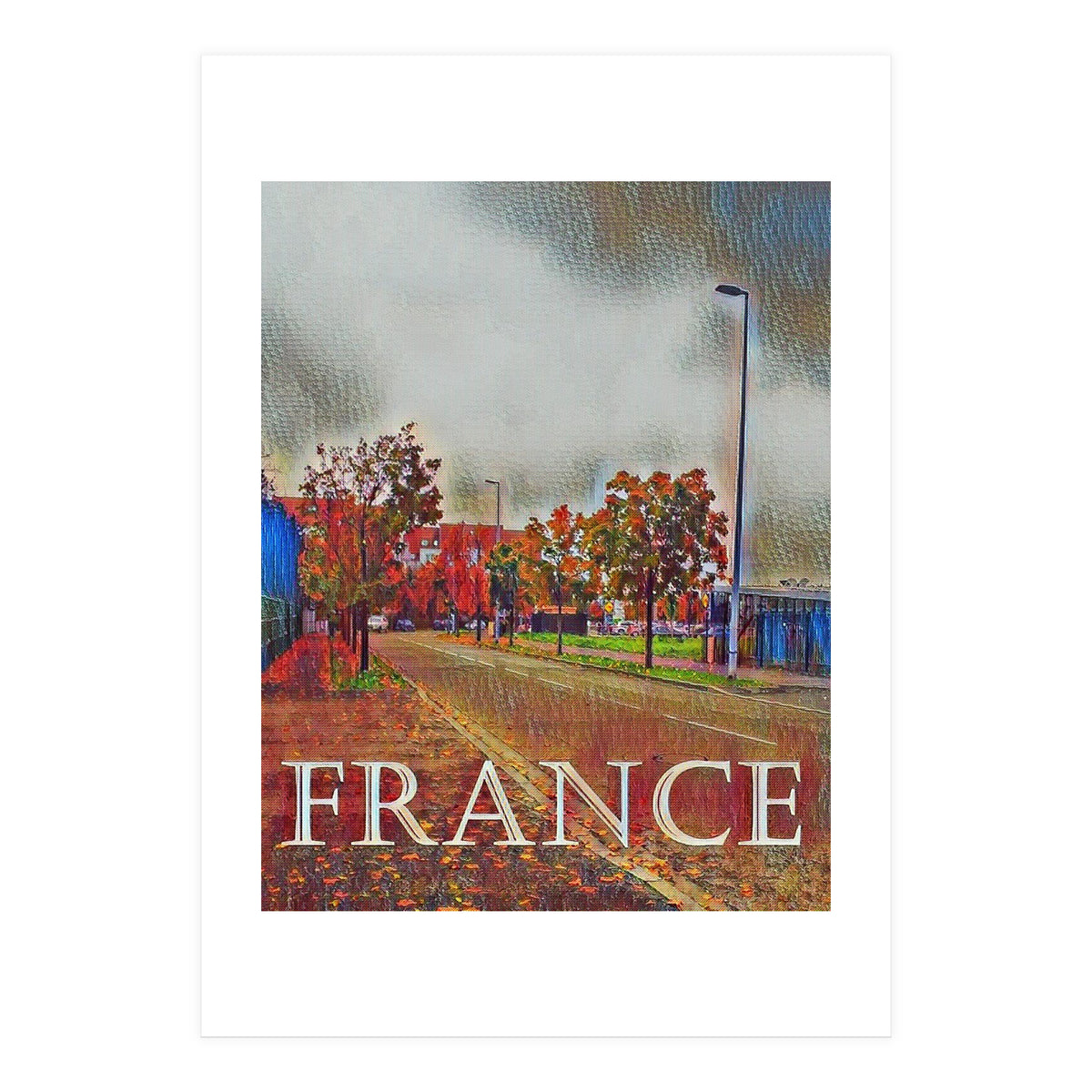 Autumn in France (Print Only)