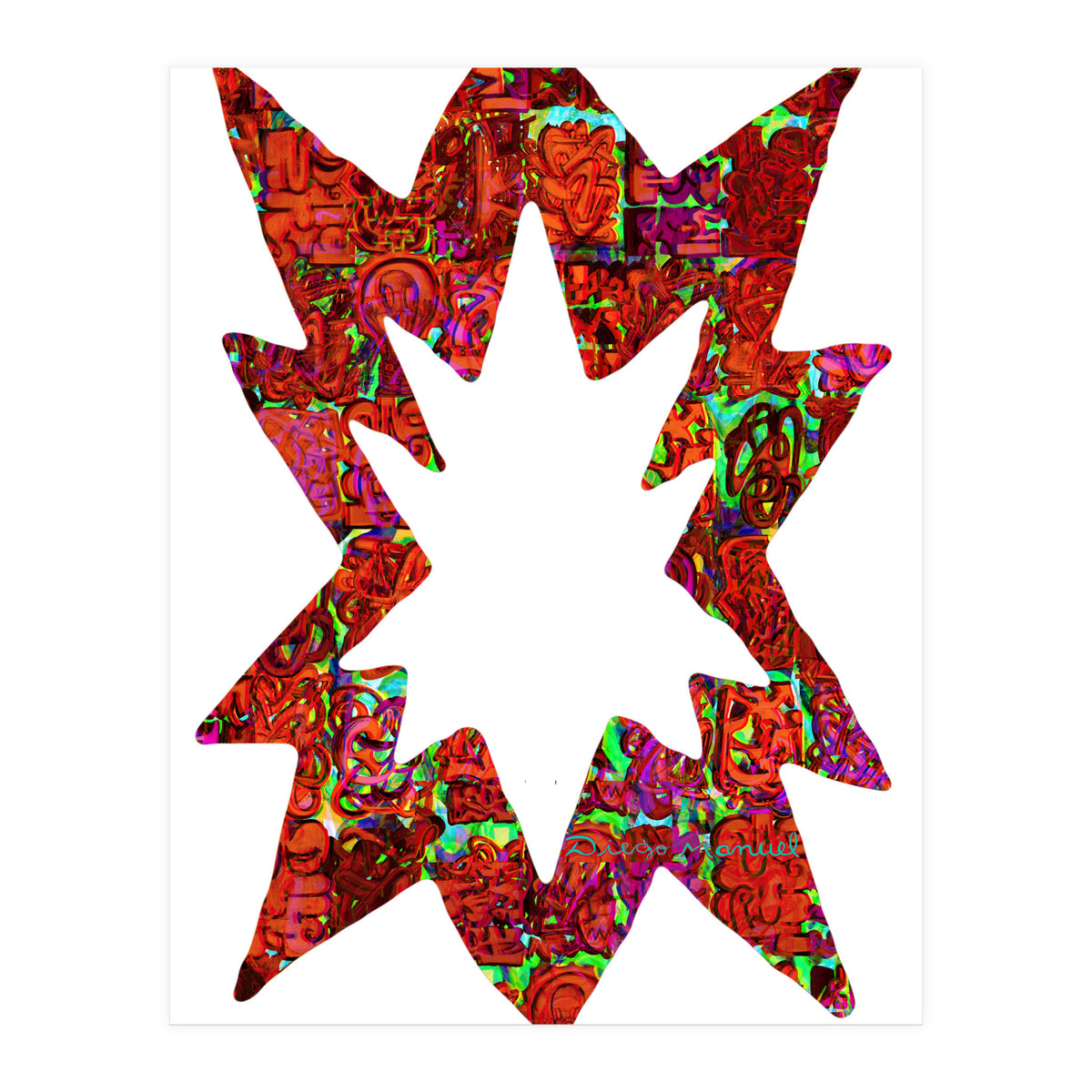 Graffiti Digita 2023 14  (Print Only)