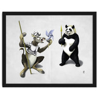 Donkey Xote And Sancho Panda