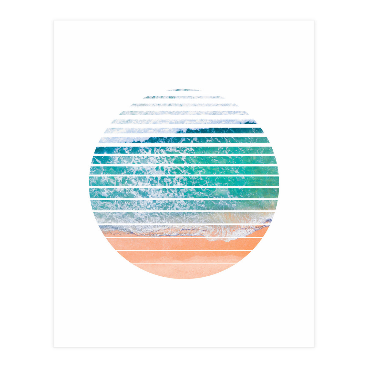 Geometric Ocean (Print Only)