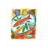 Fish And Veggies (Print Only) thumbnail