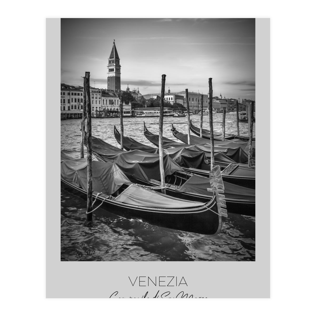 In focus: VENICE Grand Canal and St Mark's Campanile  (Print Only)