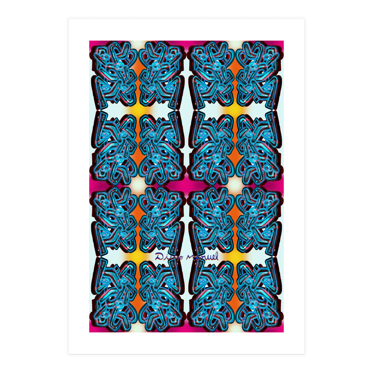 Formas Lenguas Y Ojos E (Print Only)