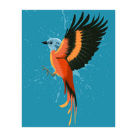 Tropical flying bird (Print Only)
