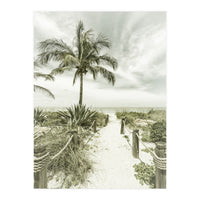 Path to the beach | Vintage (Print Only)