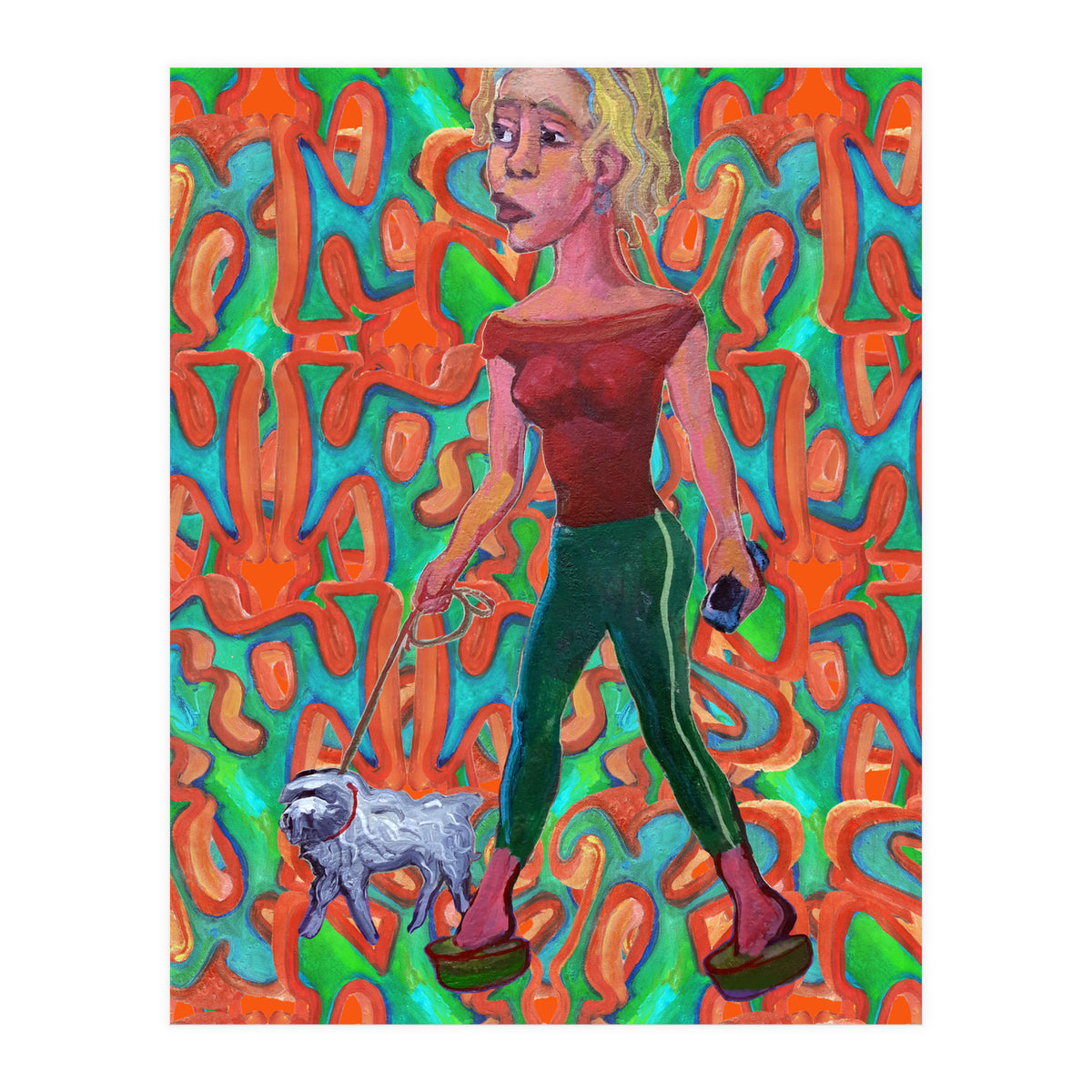 La Chica De Al Lado (Print Only)