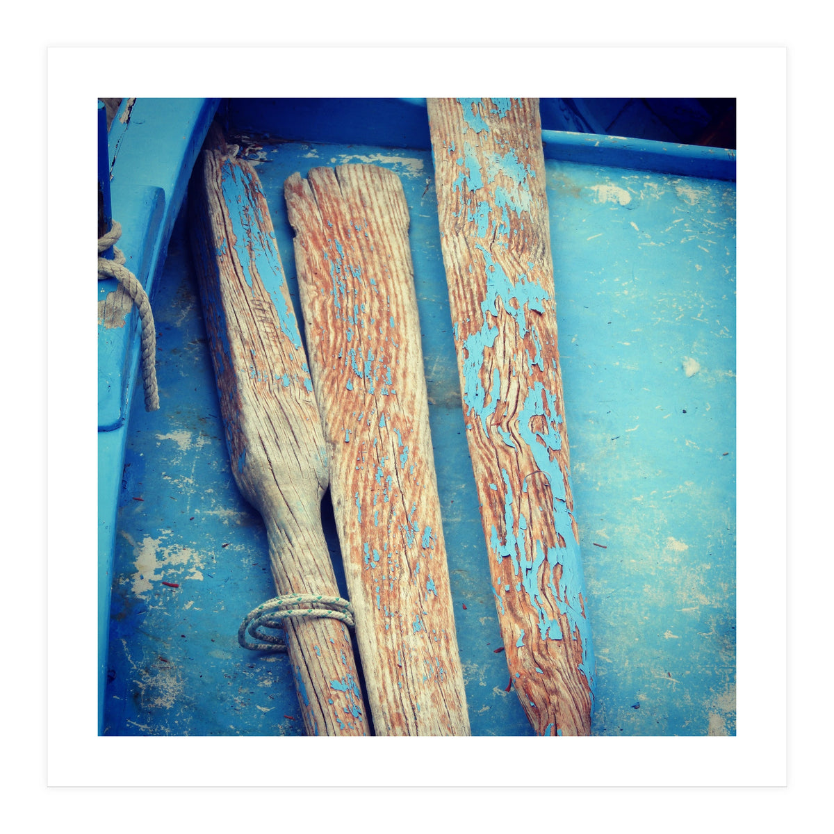 boat and oars (Print Only)