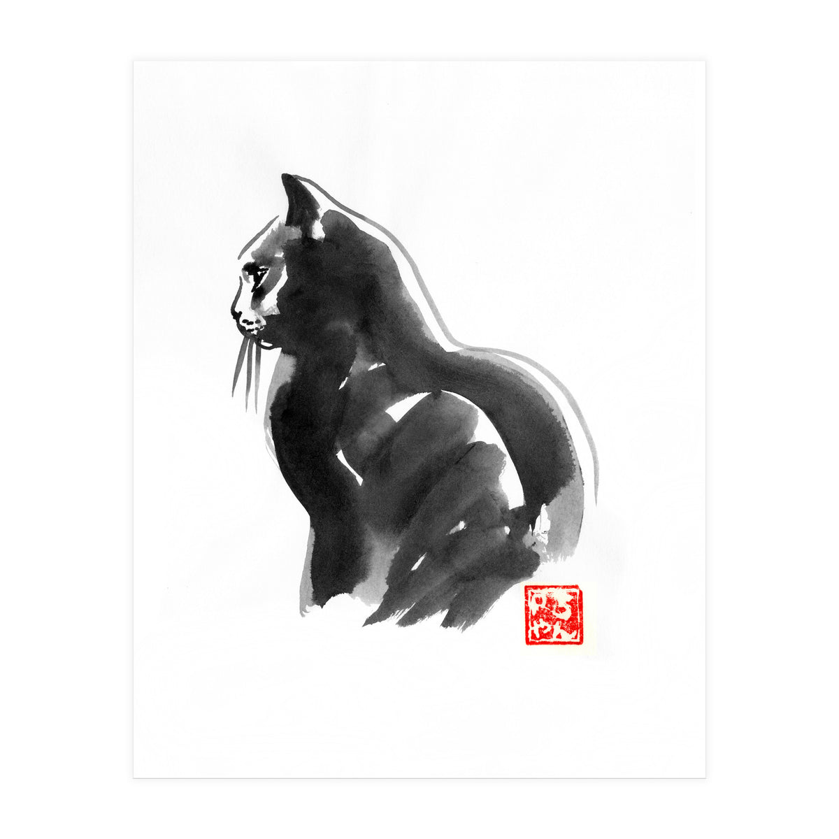 Profil Cat (2) (Print Only)