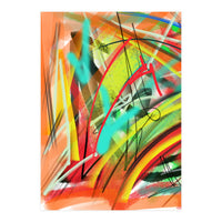 Emersions in orange and yellow 1 (Print Only)