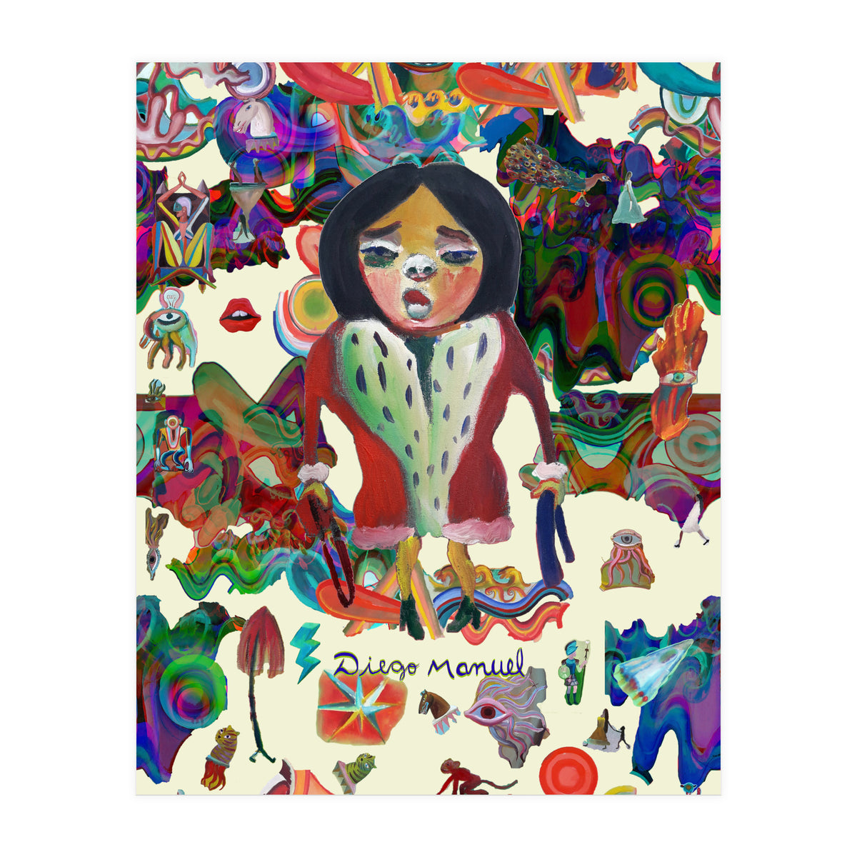 Graffitis 2021 Tapiz 57 B (Print Only)