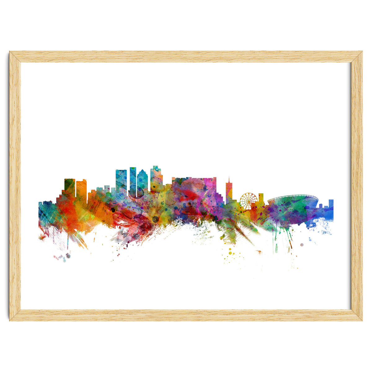 Cape Town South Africa Skyline