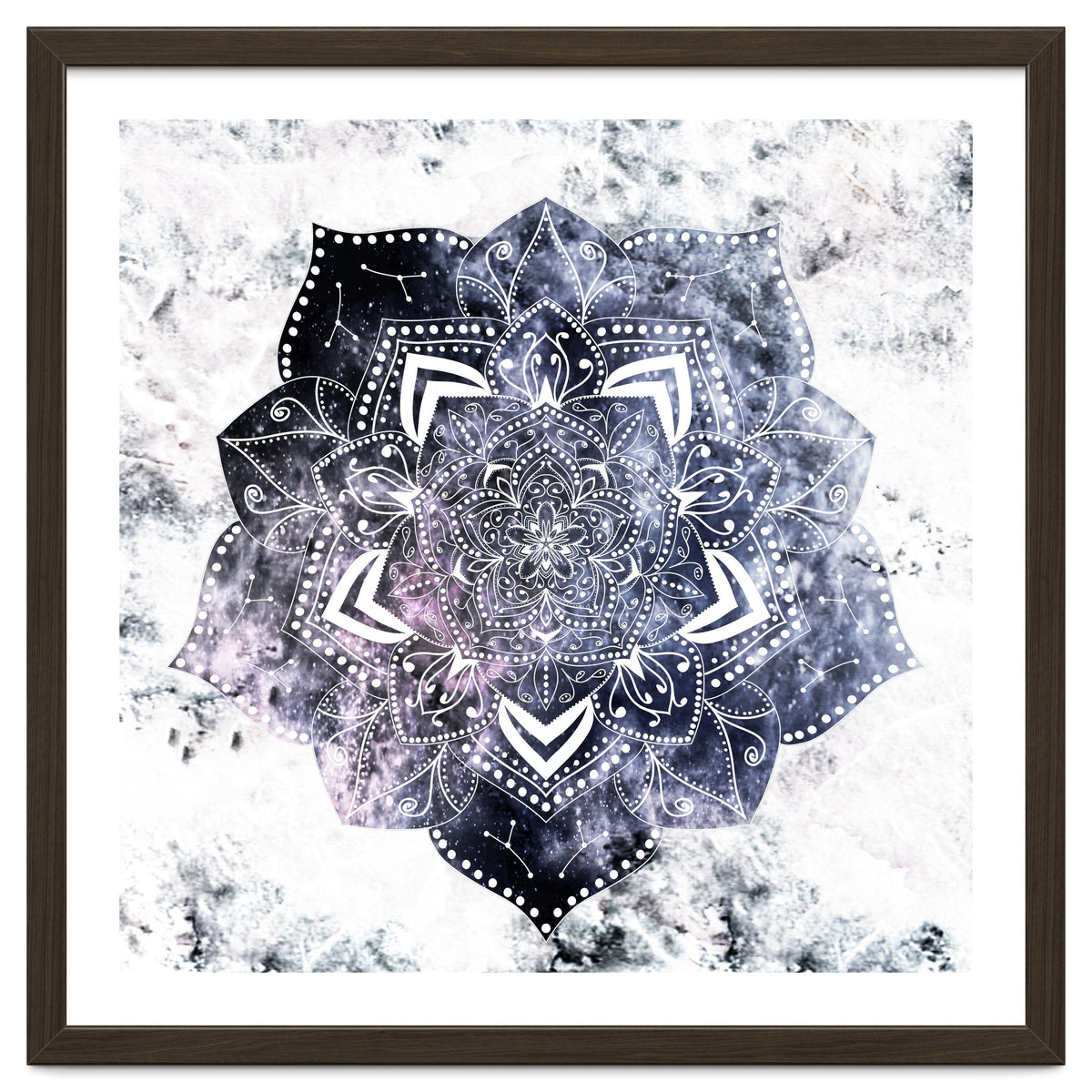 Cancer Constellation Mandala