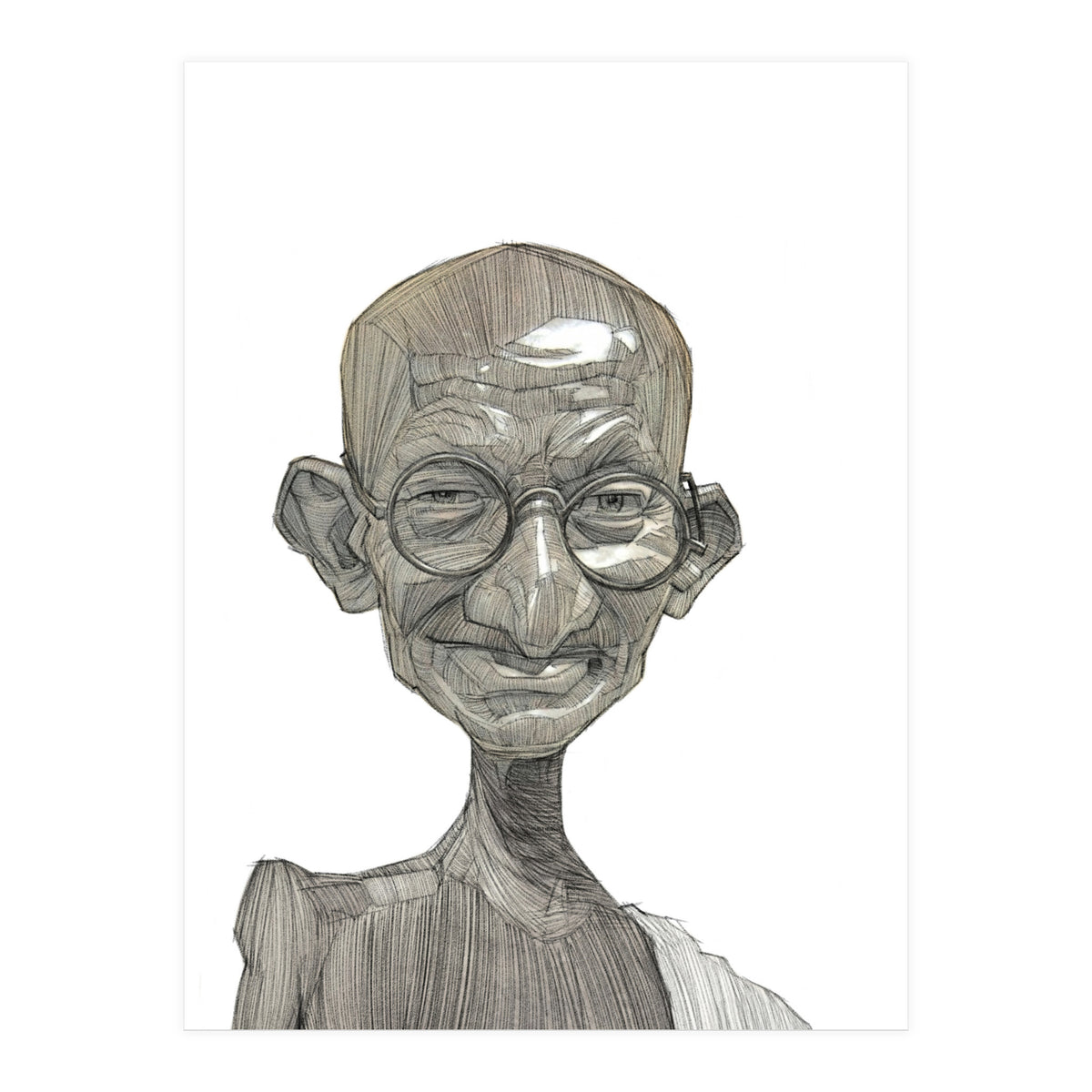 Mahatma Gandhi (Print Only)
