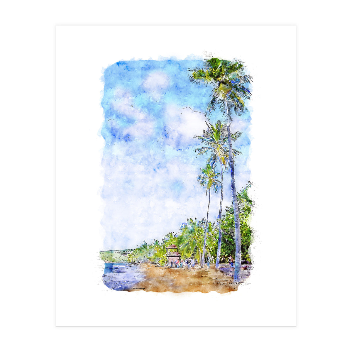 Caribbean Coast (Print Only)