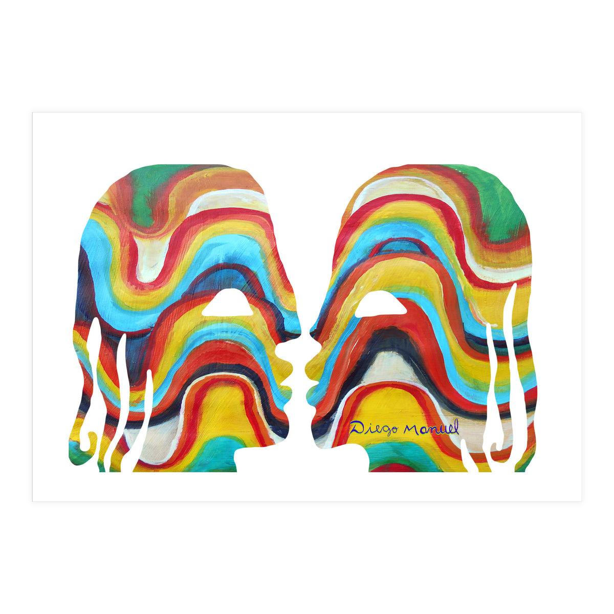 Abstracto Pop Nuevo 7  (Print Only)