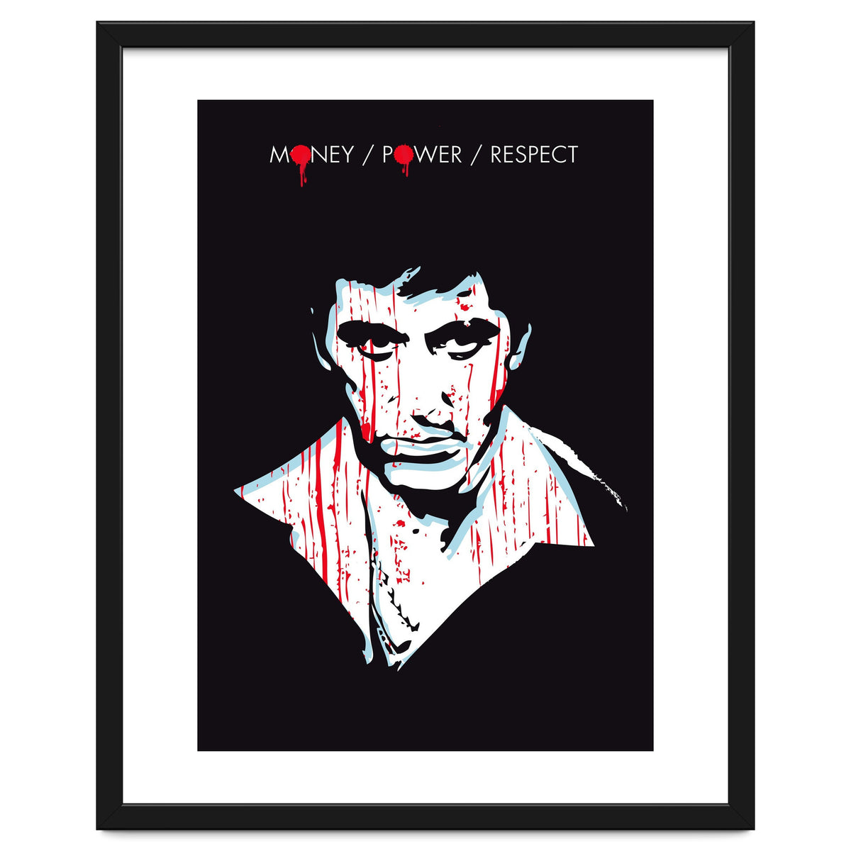 Tony Montana Scarface movie poster