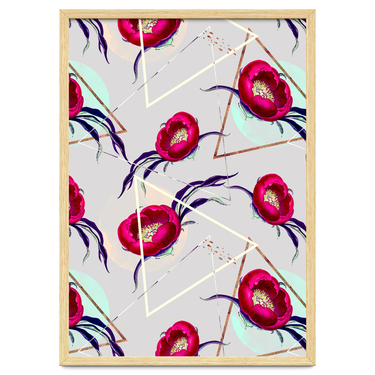 Flowery blooming with geometric II