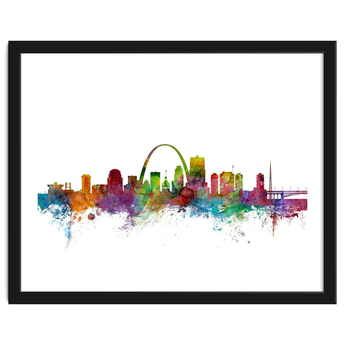 St Louis Missouri Skyline