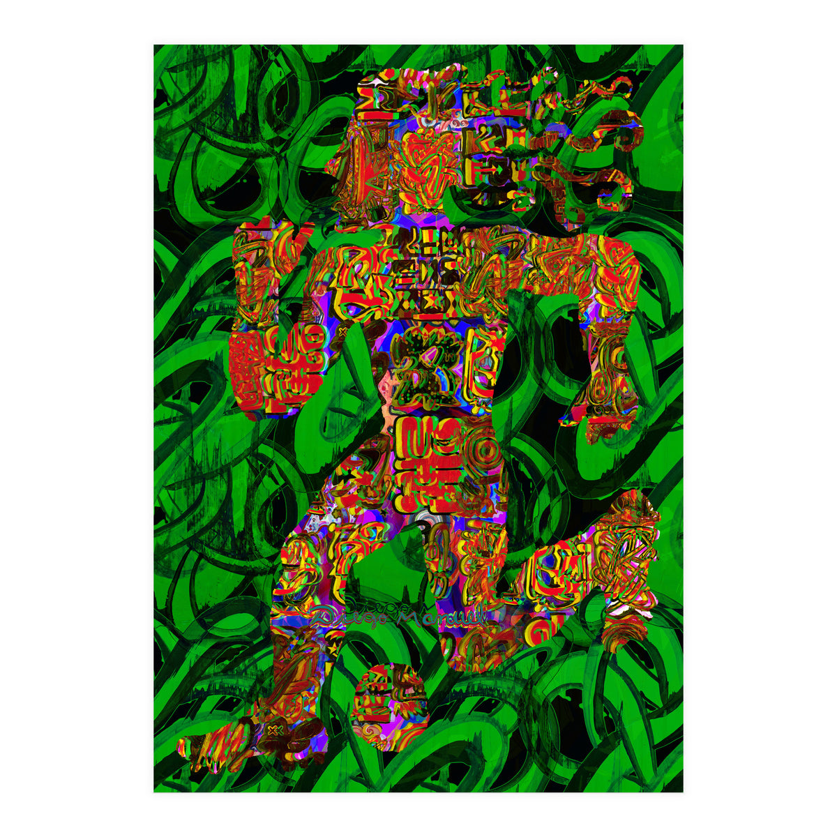 Jugador Nuevo 6 (Print Only)