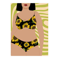 Sunflower Bikini (Print Only)