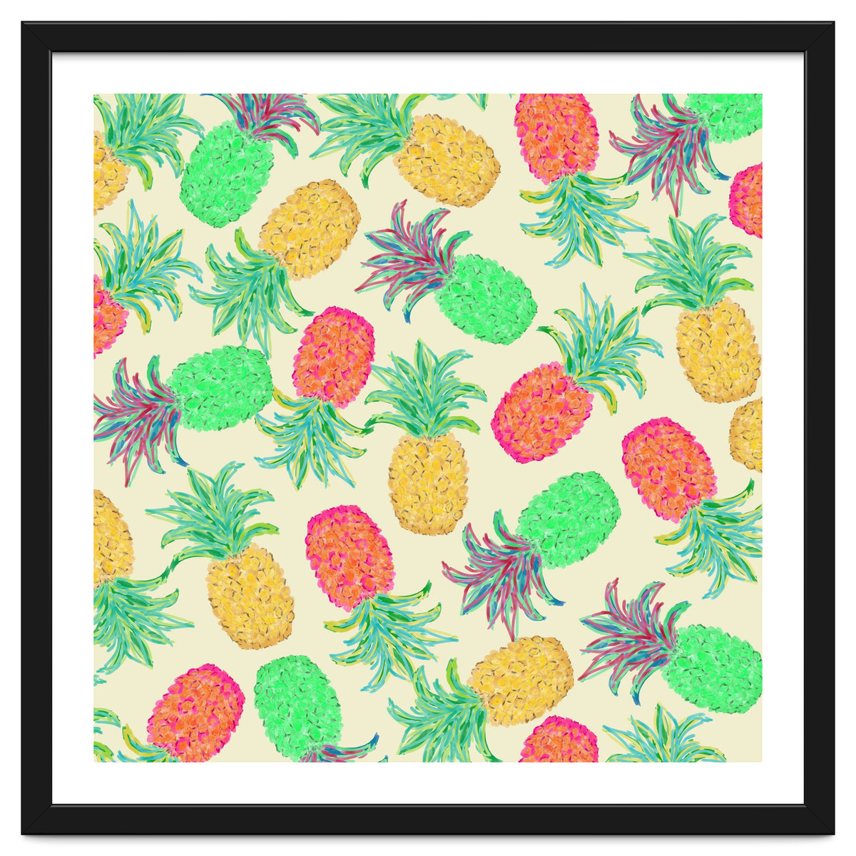 Pineapple Pandemonium Multicolo