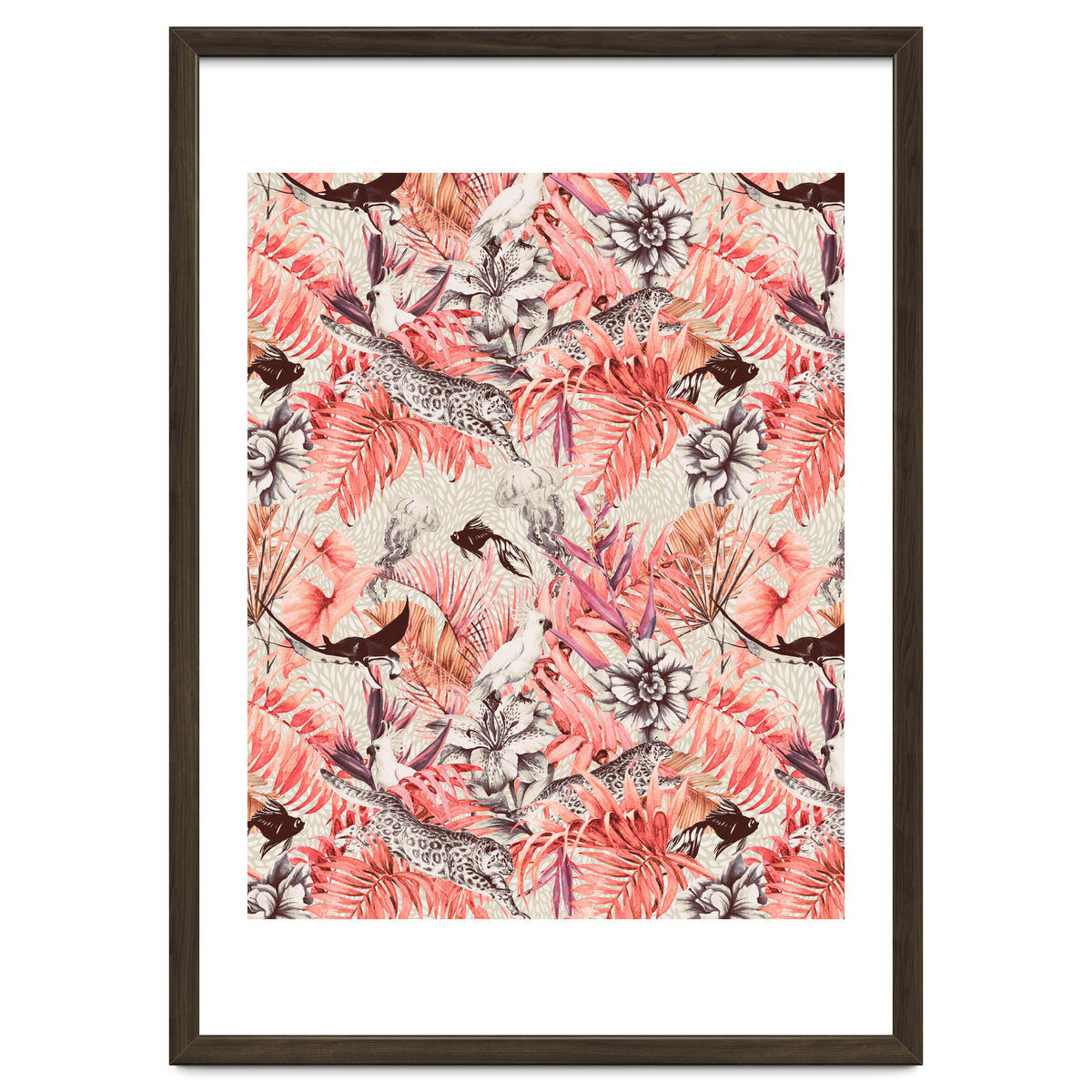 Tropical paradise pink