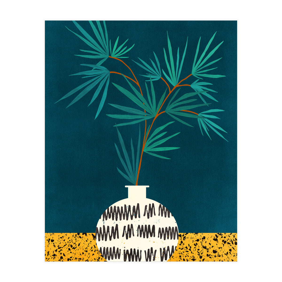 Night Palm (Print Only)