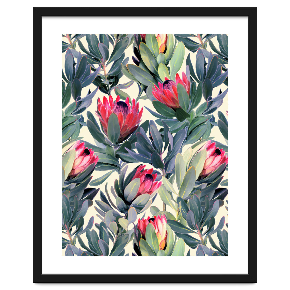 Painted Protea Pattern