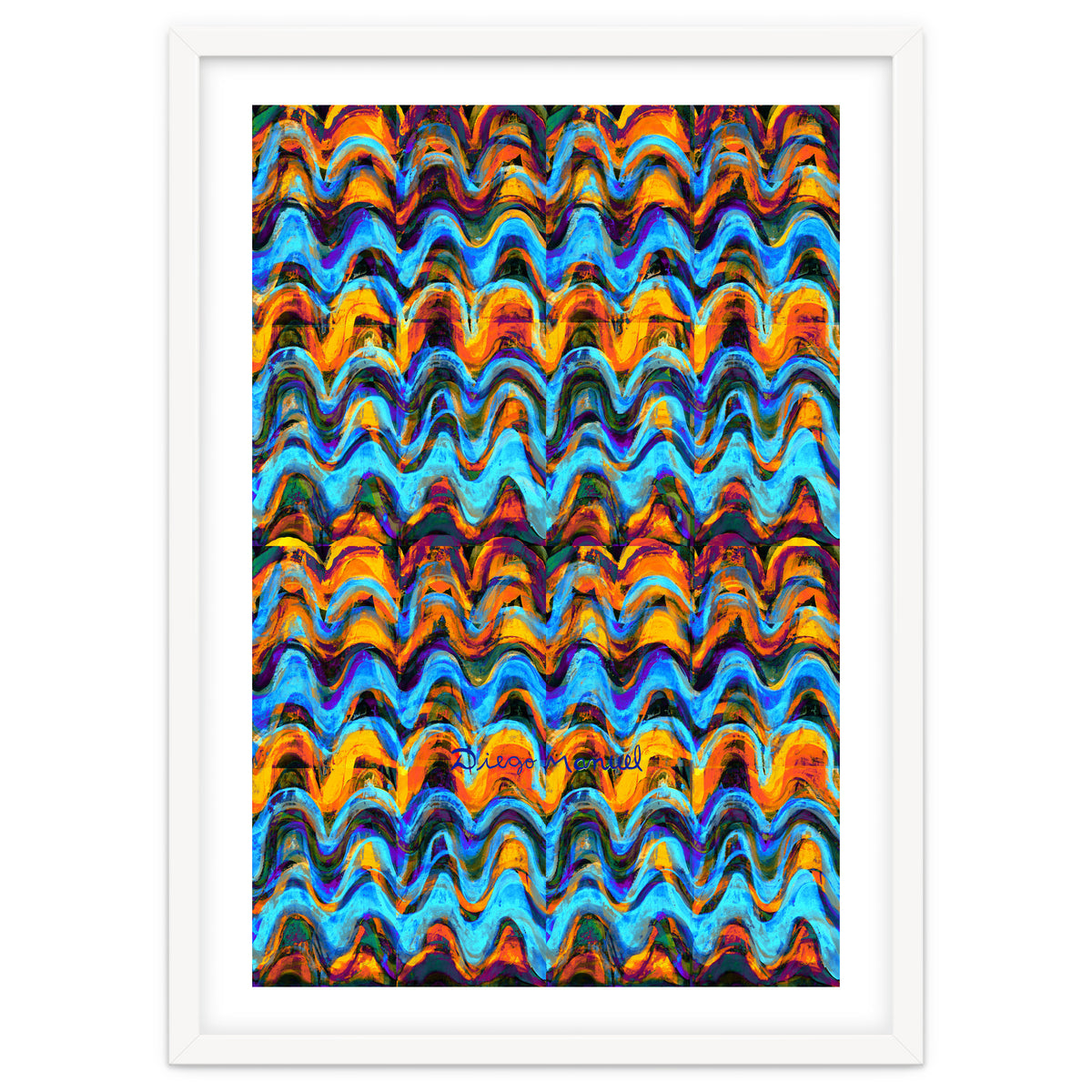 Pop abstract color full