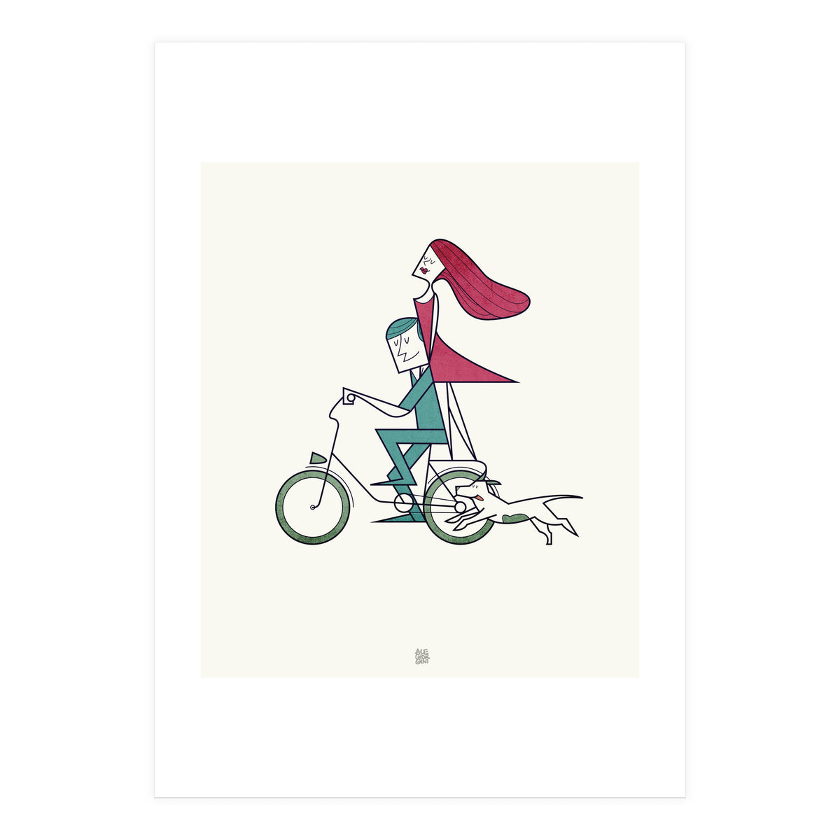 Faster Than The Wind (Print Only)