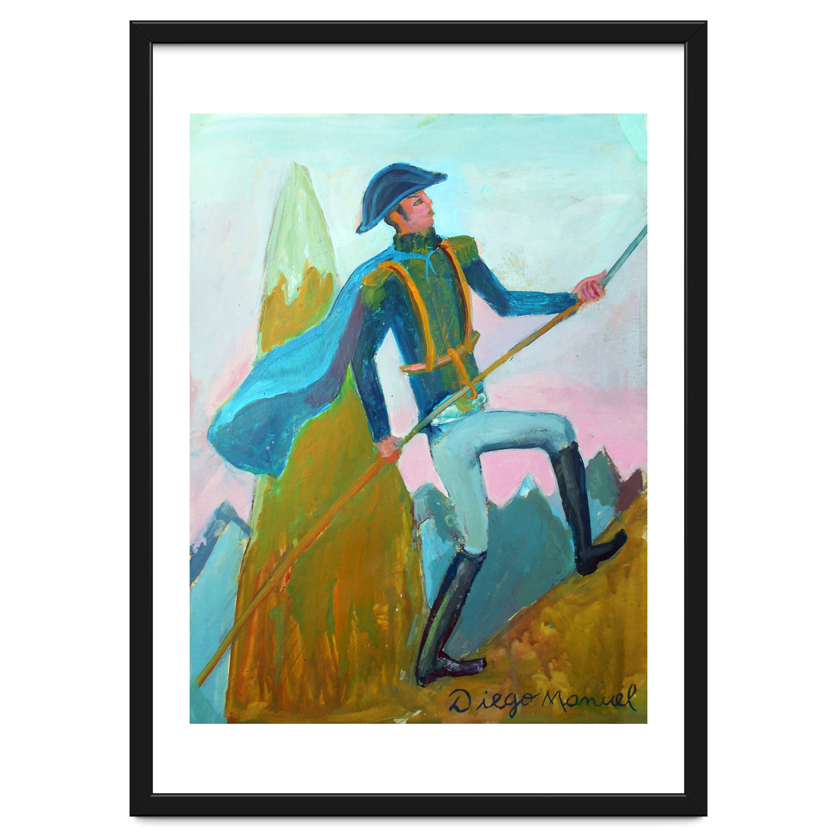 San Martin Cruzando Los Andes