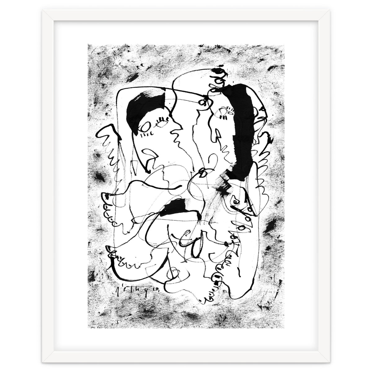 Dancing Forever - b&w