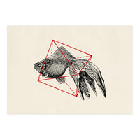 Fish In Geometrics III (Print Only)