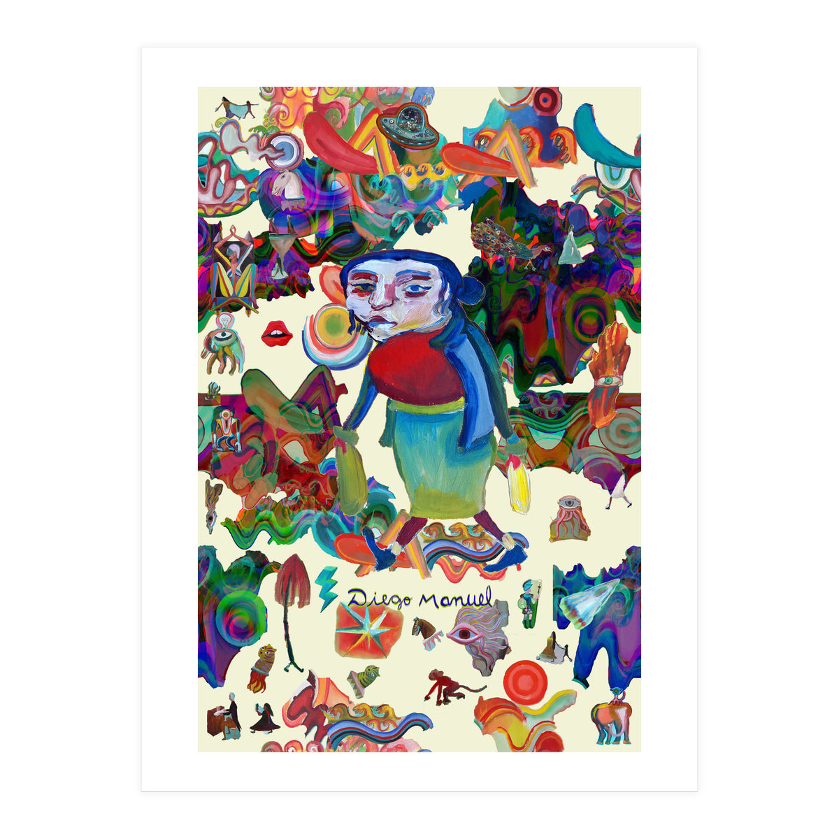 Graffitis 2021 Tapiz 58 B (Print Only)