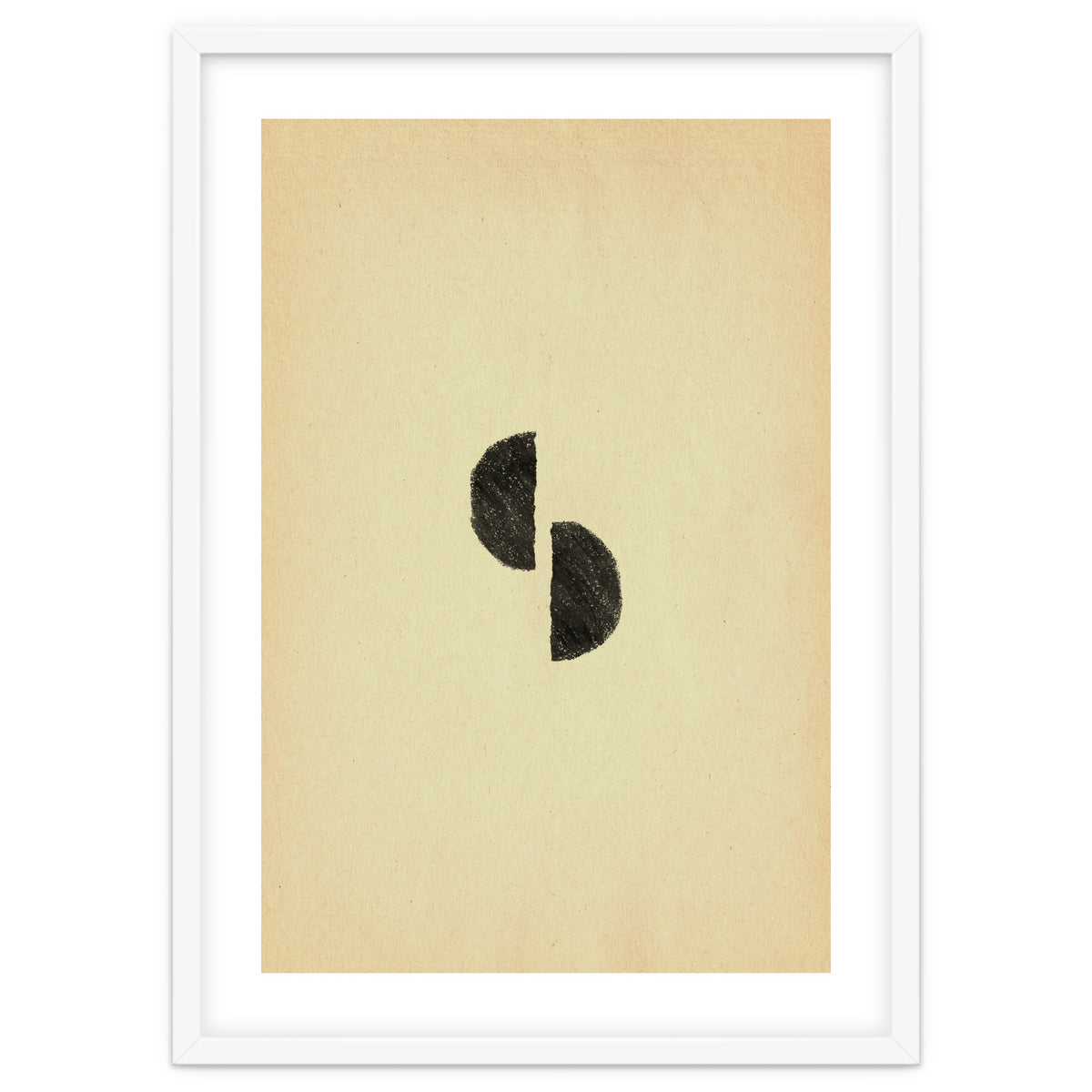 Abstract mid-century modern shapes