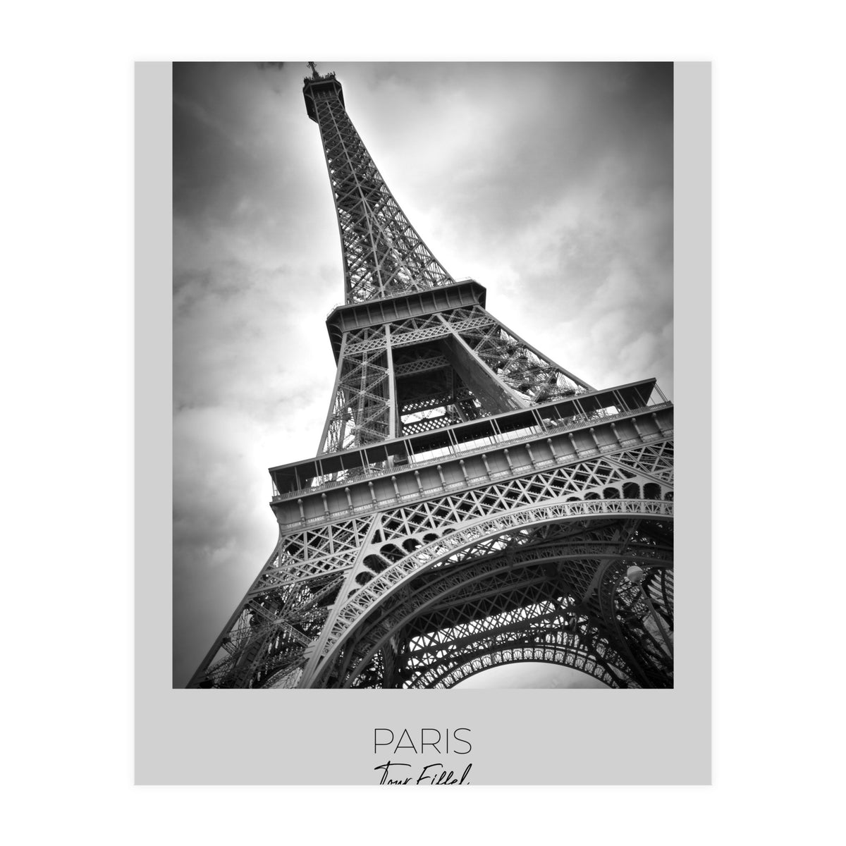 In focus: PARIS Eiffel Tower  (Print Only)