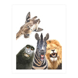 Jungle Animal Friends (Print Only) thumbnail