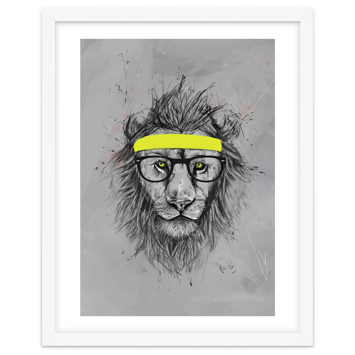 Hipster Lion