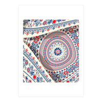 Romanian embroidery background 43 (Print Only)